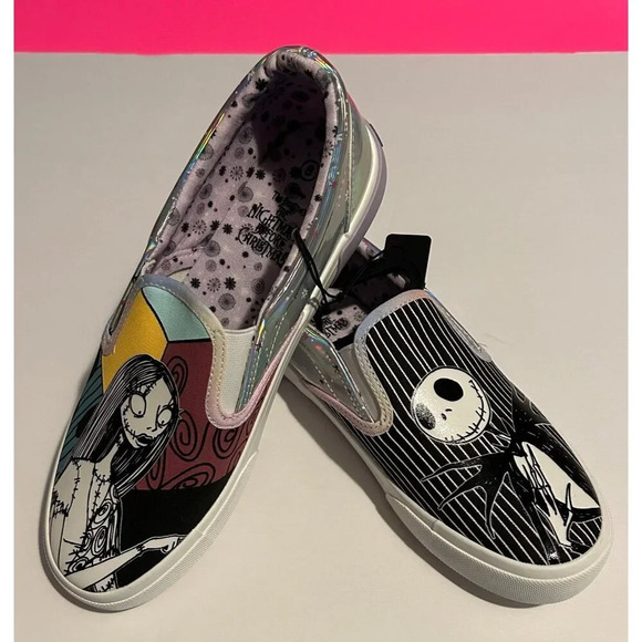 new womens nightmare‎ before Christmas sneakers sz 8​ - Picture 3 of 6